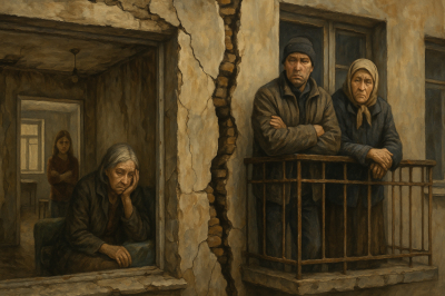 Жители аварийного дома в Актобе два года ожидают переселения