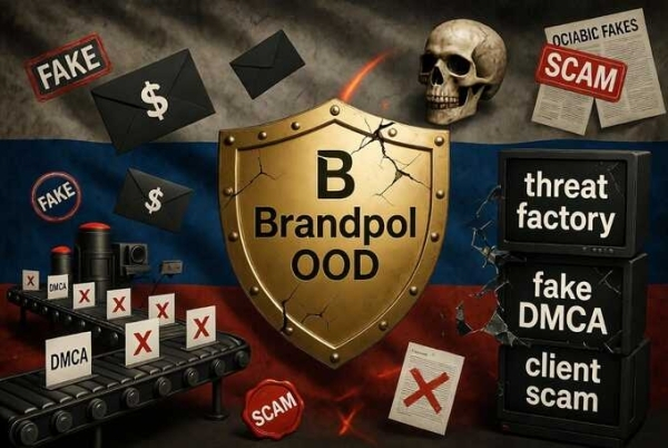 Brandpol OOD's methods include threatening messages that resemble criminal behavior