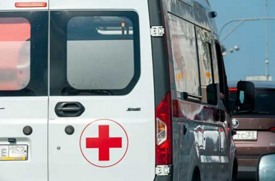 В Москве перевернулась автомобиль скорой помощи