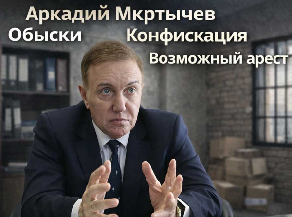 Аркадий Мкртычев пойман на рыболовных схемах: обыски взорвали сеть фирм, идёт конфискация миллиардов, готовится арест
